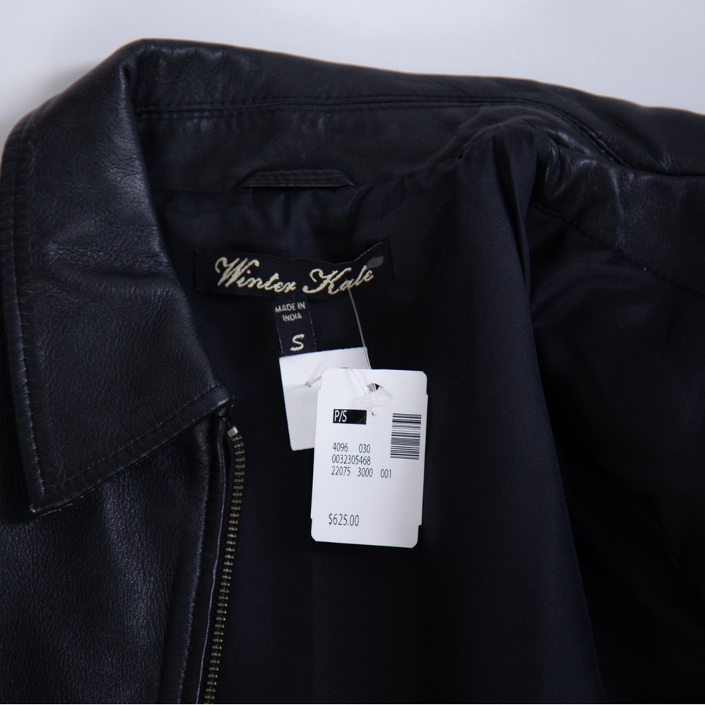 Buttery Soft Leather Jacket - Size S - Picture 5 of 6
